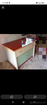 Retro umyvaci stôl - 4