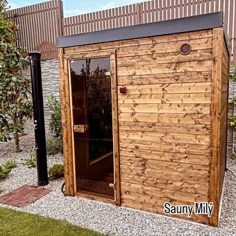 Modulova finska sauna EKO 190x170cm - 4