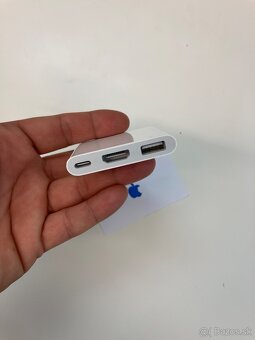 Originálna Apple Multiport redukcia z USB-C na HDMI USB AV - 4