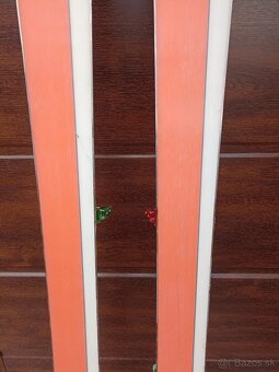 Skialpový set - lyže 155cm, lyžiarky 39, pásy - 4