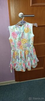 Spoločenské šaty s bolerkom veľ 128 - 4