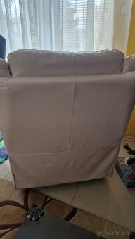 Relaxačné kožené kreslo - 4