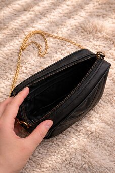 Nová čierna crossbody kabelka - 4