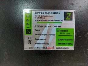 Hoblovacka zipper  ZI-HB 305 - 4