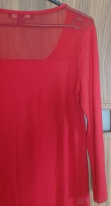 Červené šaty Amisu - 4