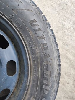 VAG disky a zimne pneumatiky dezen 7mm, 5x112 195/65 R15 - 4