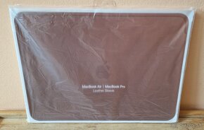 Apple Leather Sleeve MRQM2ZM/A pre MacBook Air / Pro 13" - 4