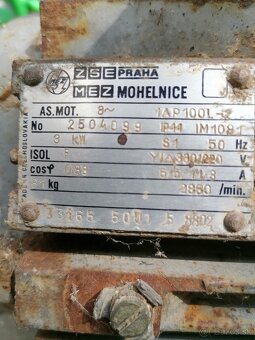 Elektromotor a pílové kotúče - 4