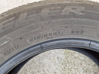 letné pneu brigestone 215/65 R17 99V - 4
