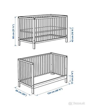 Detská postieľka IKEA Gulliver - 4