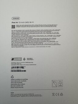 iPad Air M3 13” 256GB 2025 - Nový + Apple pencil Pro - 4