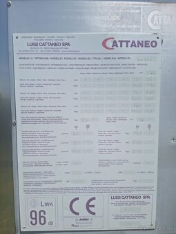 Samo Skládací stavebný Žeriav Cattaneo CM 62A - 4