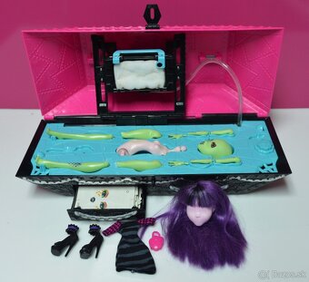 Monster High kaviareň + bábika Clawdeen Wolf - 4