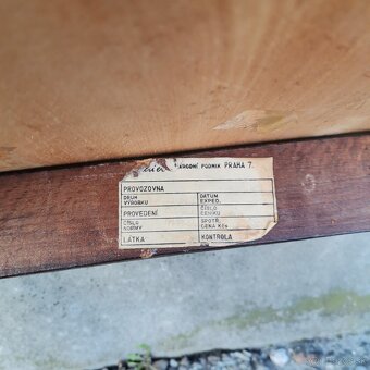 Retro stolicky Interier Praha Jitona 1970 Vintage - 4