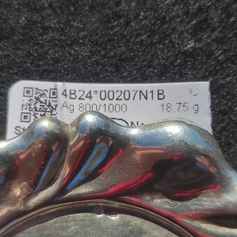 Miska tanierik striebro - 4