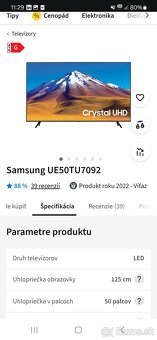 Predám televízor Samsung - 4