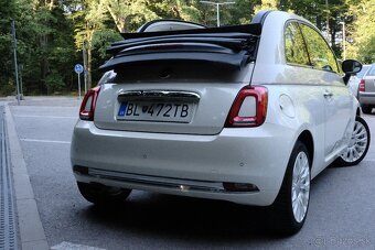 Fiat 500c 60 výročie, Limitovaná edícia, Cabrio 51kw Automat - 4