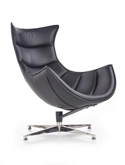 NOVÝ Moderné relaxačné kreslo glamour prémiové luxusné - 4