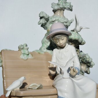 LLadró Veľká a ťažká zberateľská porcelánová soška - 4