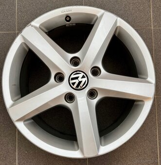 ALU disky 5x112 R18 OEM VW Borbet - 4