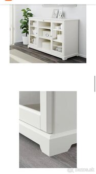 IKEA KOMODA LIATORP alebo Vitrína - zachovalá - 4