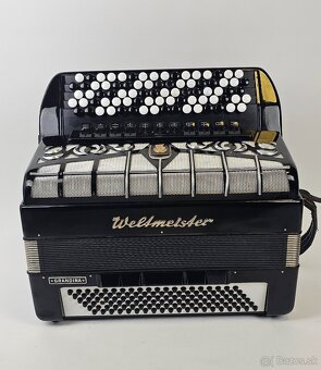 chromatický akordeón Weltmeister Grandina 120 basovy - 4