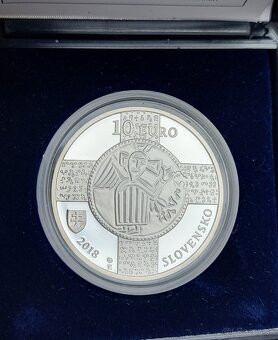 10 euro 2018 Liturgický jazyk proof+pl - 4