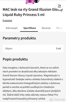 Lesk na pery MAC - 4