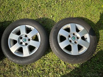 Hliníkové disky Škoda Octavia II, 5x112 R15 - 4