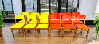 Rôzne retro stoličky - viac druhov - 4