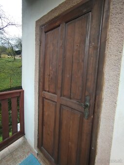 Dvere vchodové drevené - 4