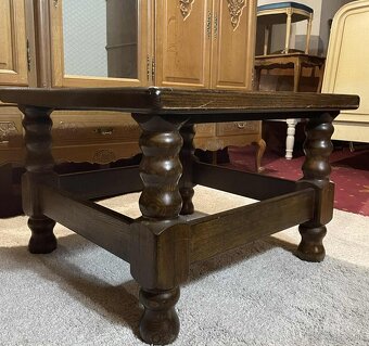 konferencny stolik, masiv, v 52 x 77 x 77 cm - 4