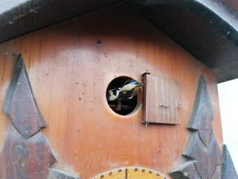 Predám starožitné drevené kukučkové hodiny - 4