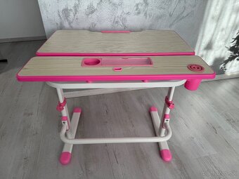 Detský rastúci písací stôl so stoličkou - 4