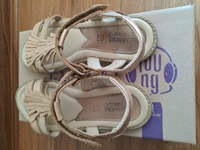 Kožené sandálky LASOCKI YOUNG veľ. 32  béžové 8 € s poštou - 4