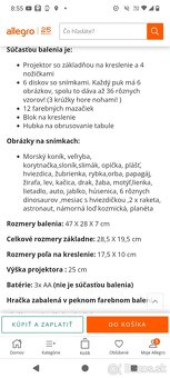 Detský projektor na kreslenie - 4