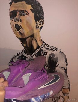 Nike Kopačky Fialove - 4