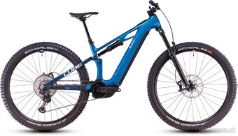 Elektrobicykel cube stereo hybrid 144 blue XL - 4