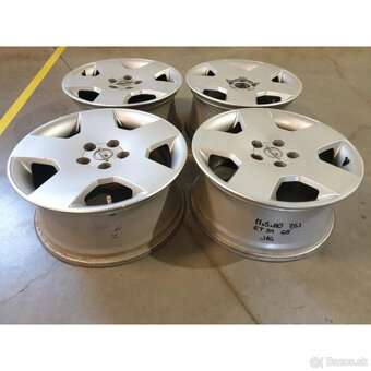 Hliníkové disky 5x110 R17 7,5J ET39 - 4