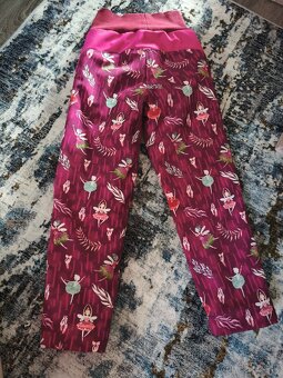 Zimné softshellé nohavice dievčenské 116 - 4