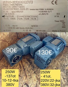Malé elektroprevodovky SEW - 4