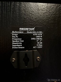 Reproduktory Redstar - 4