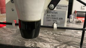 Predám svietidlá Rábalux Art: 3611 E27 MAX. 60W 230V. - 4