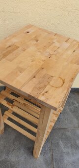 Kuchynský vozík BEKVÄM IKEA - mobilný stolík s kolieskami - 4
