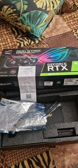 Predám grafickú kartu top verziu RTX 3070ti asus STRIX - 4