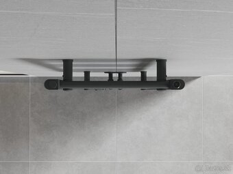 Kúpeľnový radiátor antracit 1200 x 400 mm, 439 W - 4