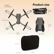 Dron E99 s Dvojitou Kamerou, Optickým Tokom - 4