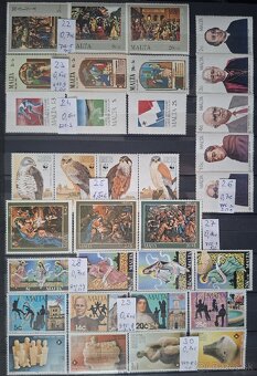 Postove znamky Malta (91poloziek) - 4