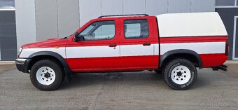 Nissan Navara 2.5 TDi Double Cab- NÁJAZD 187.000KM-7290.-EUR - 4