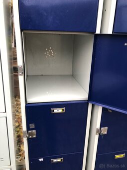 Plechová šatníková skrinka alebo na náradie - 4